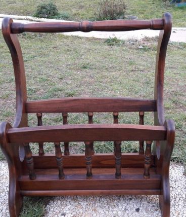 PORTE-REVUES RUSTIQUE