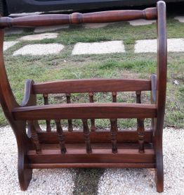 PORTE-REVUES RUSTIQUE