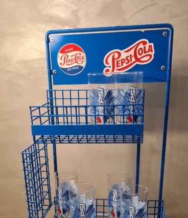 presentoire pepsi cola 1970  restaurer  tres deco,  bon etat
