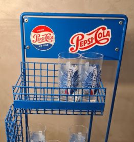 presentoire pepsi cola 1970  restaurer  tres deco,  bon etat