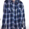 Chemise en flanelle carreaux ecossaise manches longues mixte