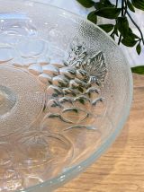 Coupe à fruits en verre 