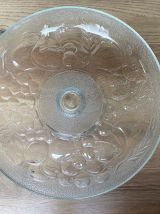 Coupe à fruits en verre 