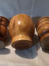 LOT 3 Anciens mortiers en bois sans les pilons