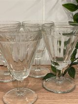 Set de 4 verres à vin bistrot
