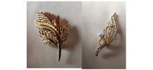 2 belles broches vintage