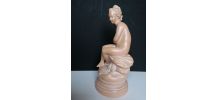 Sculpture femme au bain
