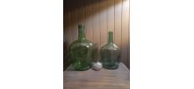 Lot de 2 dames jeanne