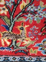 Tapis vintage Persan Tabriz fait main, 1C383
