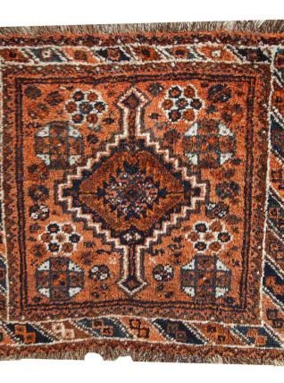 Tapis ancien Persan Shiraz fait main, 1C397
