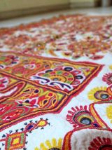 Tapis vintage Indien fait main, 1C428
