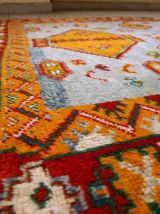 Tapis ancien Marocain Berber fait main, 1C438