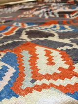 Tapis ancien Caucasien Karabagh fait main, 1C450