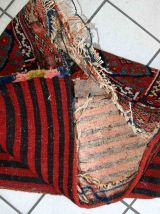 Tapis ancien Persan Kurdish fait main, 1C451