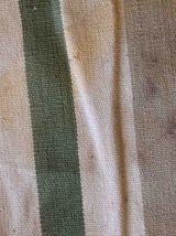 Tapis ancien Indien Dhurri fait main, 1C455