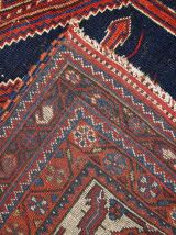 Tapis ancien Persan Shiraz fait main, 1C464