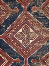 Tapis ancien Persan Shiraz fait main, 1C464