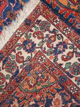 Tapis vintage Persan Mashad fait main, 1C472