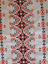 Tapis vintage Ouzbek Bukhara fait main, 1C491