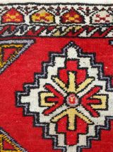 Tapis vintahe Turc Yastik fait main, 1C496