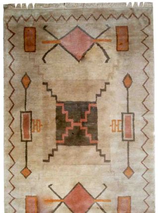 Tapis vintage Tibétain Khaden fait main, 1C504