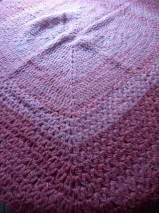 Plaid mohair 
