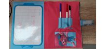 pochette range ardoise ecole