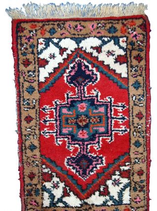 Tapis vintage Persian Hamadan fait main, 1C754