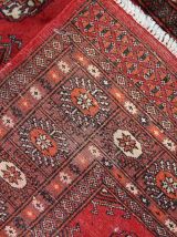 Tapis vintage Ouzbek Bukhara fait main, 1C756