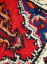 Tapis vintage Persan Hamadan fait main, 1C761