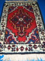 Tapis vintage Persan Hamadan fait main, 1C761