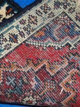 Tapis vintage Persan Hamadan fait main, 1C761