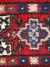 Tapis vintage Persan Hamadan fait main, 1C762