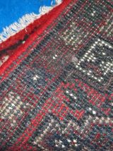 Tapis vintage Persan Hamadan fait main, 1C762
