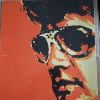 Magnifique plaque  en métal ELVIS 40 x 30