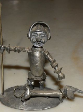 figurine étain michel laude série small warriors