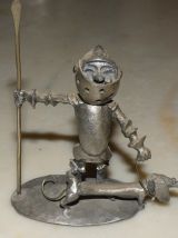 figurine étain michel laude série small warriors
