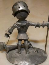 figurine étain michel laude série small warriors