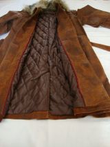 manteau en cuir  taille 38/40