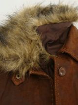 manteau en cuir  taille 38/40