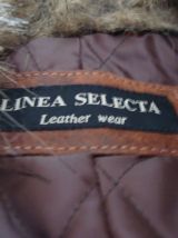manteau en cuir  taille 38/40