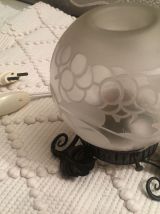 Lampe de chevet / table art déco signée Deveau 1920-1930