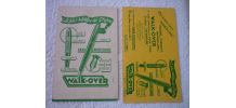 Lot 2 Buvards Walk-Over Stylo Plume Années 50