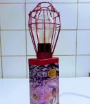 Lampe de boîte à thé de style vintage