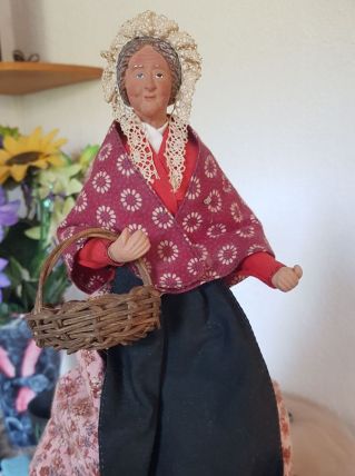 Santon d'art André GUIGON Hauteur 24 cm