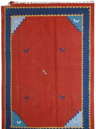Tapis vintage Persan Gabbeh fait main, 1C516