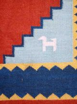Tapis vintage Persan Gabbeh fait main, 1C516