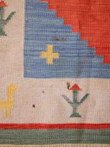 Tapis vintage Persan Gabbeh fait main, 1C518