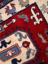 Tapis vintage Caucasien  Kazak fait main, 1C521