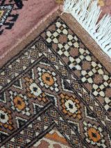 Tapis vintage Ouzbek Bukhara fait main, 1C538